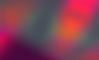 Pink red blue color abstract gradient grainy texture backdrop design background. Noise texture effect