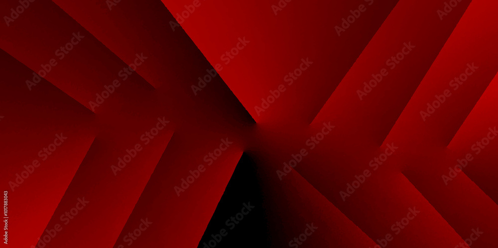 Poster abstract geometric background. abstract background with lines. black and red texture background. bla