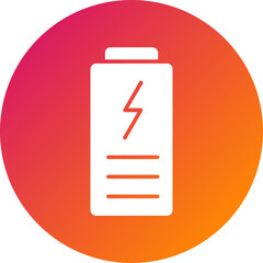 Charging Battery Vector Icon