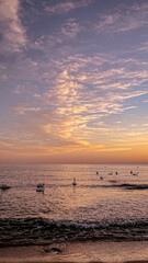 Obraz premium sunrise on the sea