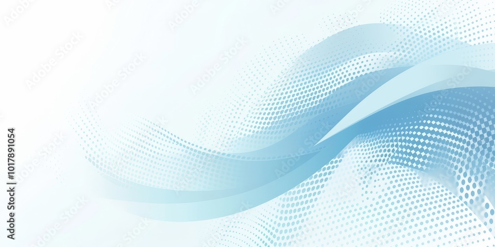 Poster abstract light blue and white gradient wave background with curve lines. modern smooth soft blue wav