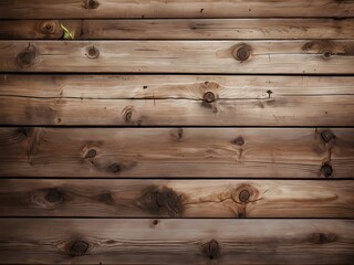 Obraz premium Rustic Wood Background, Wood planks background, Wallpaper, Photo for post banner. Ai Generated 