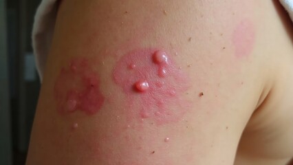 Fototapeta premium Skin rashes