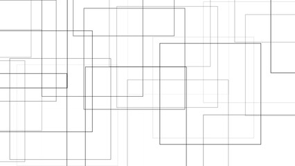 Trendy random horizontal shape image. Random box lines. Abstract geometric pattern. image idea