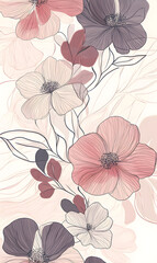 Hand-drawn 2D Doodle Tile and Carpet Patterns with White Borders – Geometric, Floral, and Abstract Designs