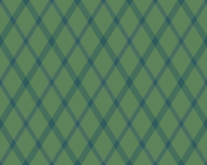 Argyle pattern of geometric rhombus. Harlequin check wallpaper design. Classic diamond shaped textile material for web background, print fabric clothing, sweater, wrapping paper, gift card, invitation