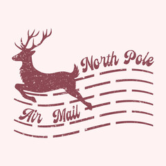 Christmas Post Stamp Design