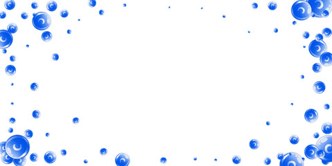 Vitamin C round capsules scattered randomly.