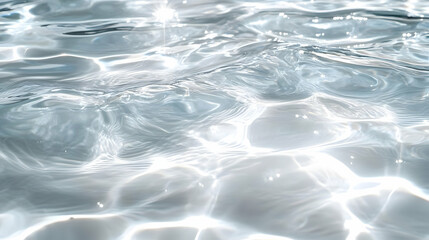 Obraz premium A close-up view of shimmering water reflecting light.