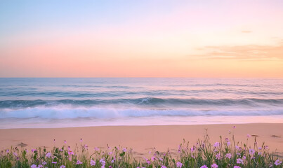 Dreamlike Landscapes and Mystical Gardens with Vibrant Flowers and Glowing Nature