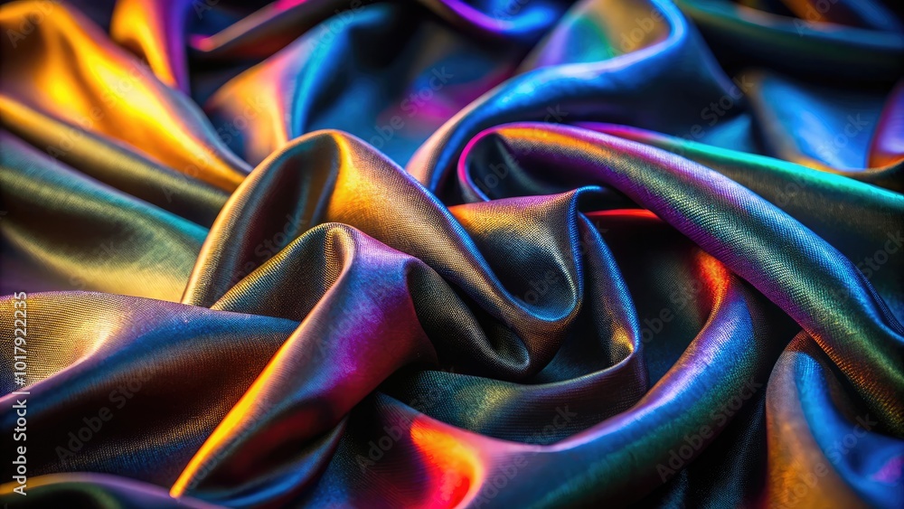 Poster luxurious black fabric texture for elegant backgrounds and design elements in various applications