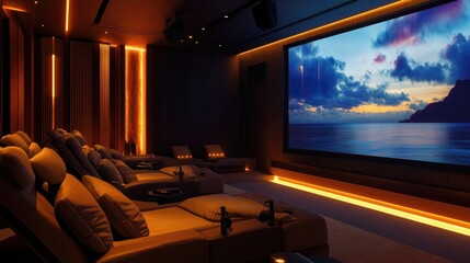 interior of a cinema