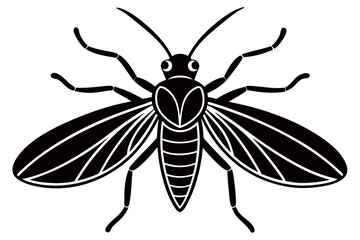 Create insect icon line art Vector Art Illustration