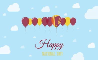 Sri Lanka Independence Day Sparkling Patriotic