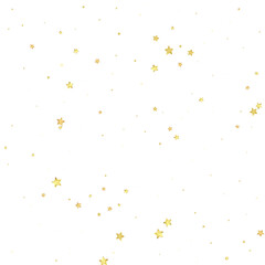 Magic stars vector overlay.  Gold stars scattered