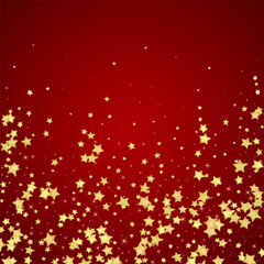 Magic stars vector overlay.  Gold stars scattered