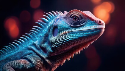 Fototapeta premium reptile lizard animal camouflage 