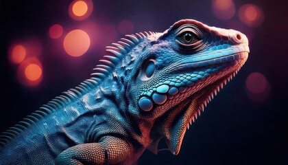 Fototapeta premium reptile lizard animal camouflage 