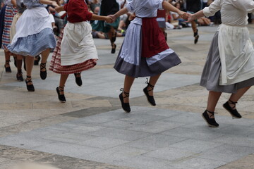 Folk festival in the Basque Country