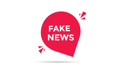 Fake news web banner templates. Vector Illustration 
