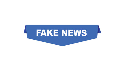 Fake news web banner templates. Vector Illustration 

