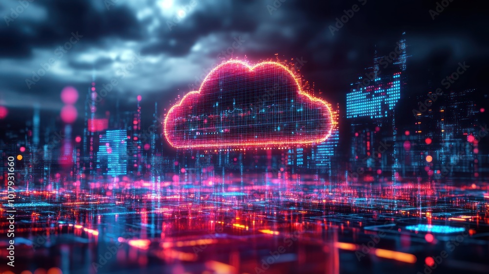 Poster cloud computing: the future of data storage