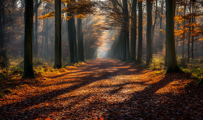 Obraz premium Stunning Nature Landscapes: Mountains, Forests, Oceans, and Serene Vistas.