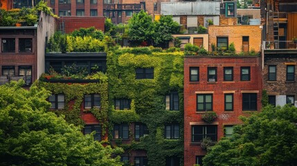 An Eclectic Urban Jungle in New York City | Iconic skyline where nature meets urban life