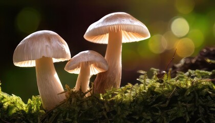 Fototapeta premium Macro mushroom Photography of Nature 