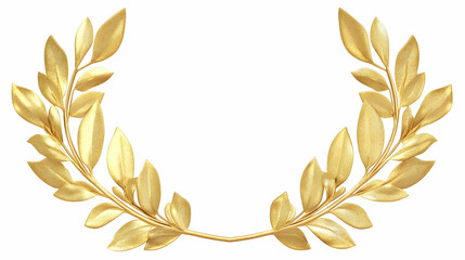 Golden Laurel Wreath.