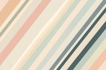 Obraz premium Abstract linear pattern, soft muted colors, minimalist, modern wallpaper, elegant design