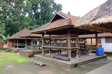 Tenganan Village, inhabited by the original people of Bali near Candidasa, Bali, Indonesia