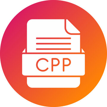 CPP File Format Vector Icon Design