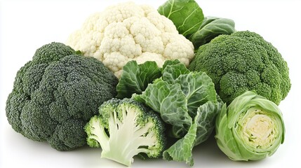 Cruciferous Vegetables: Broccoli, cauliflower, Brussels sprouts