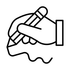 Write line icon