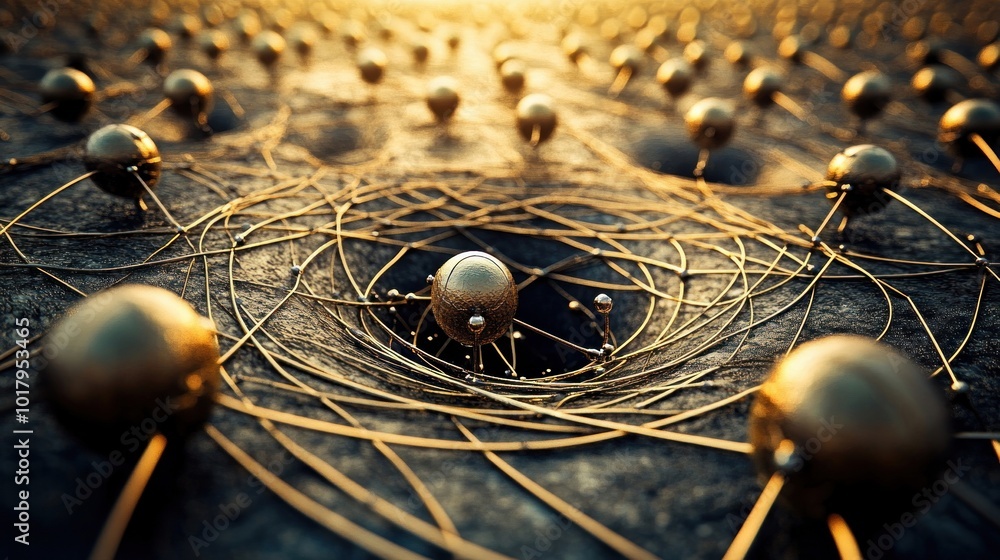 Poster Exploring the Intricacies of Atomic Structures and Energy Dynamics in Modern Physics