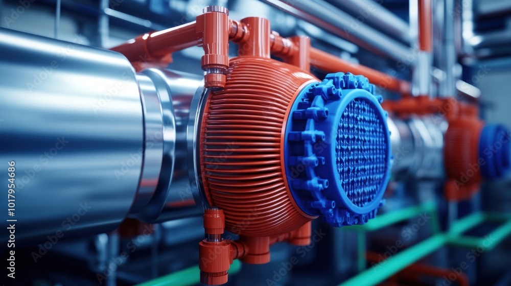 Poster innovative heat exchanger design for enhanced industrial efficiency and performance