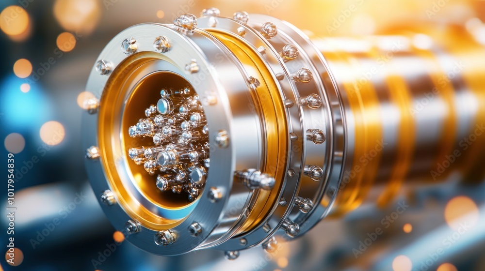 Poster Advanced Machinery Component Exploring the Intricacies of Mechanical Engineering Design