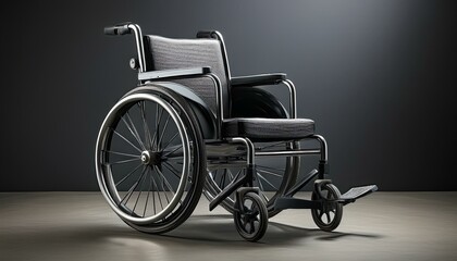 Fototapeta premium Reliable mobility aid designed to provide comfort and independence, ideal for individuals with disabilities