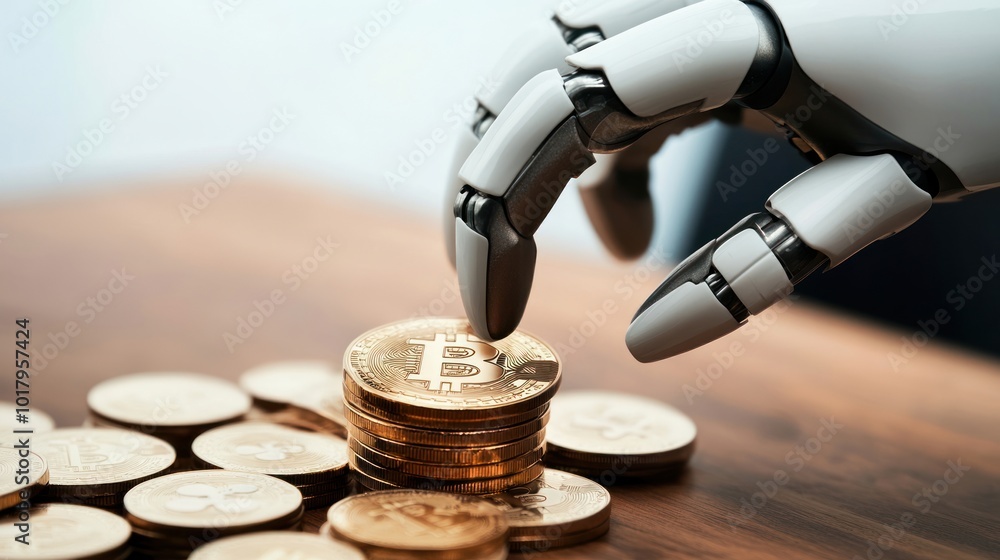 Poster The Future of Finance How Robotics and AI Transform Cryptocurrency Transactions
