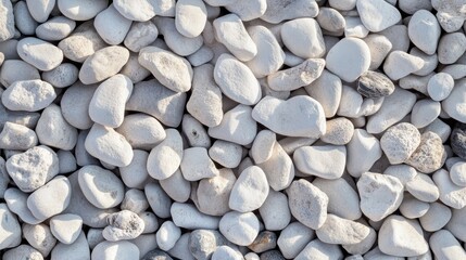 White Pebbles Texture