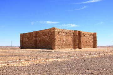 Qasr Kharana (sometimes Harrana, al-Kharanah, Kharaneh, Kharana or Hraneh), desert castle in eastern Jordan
