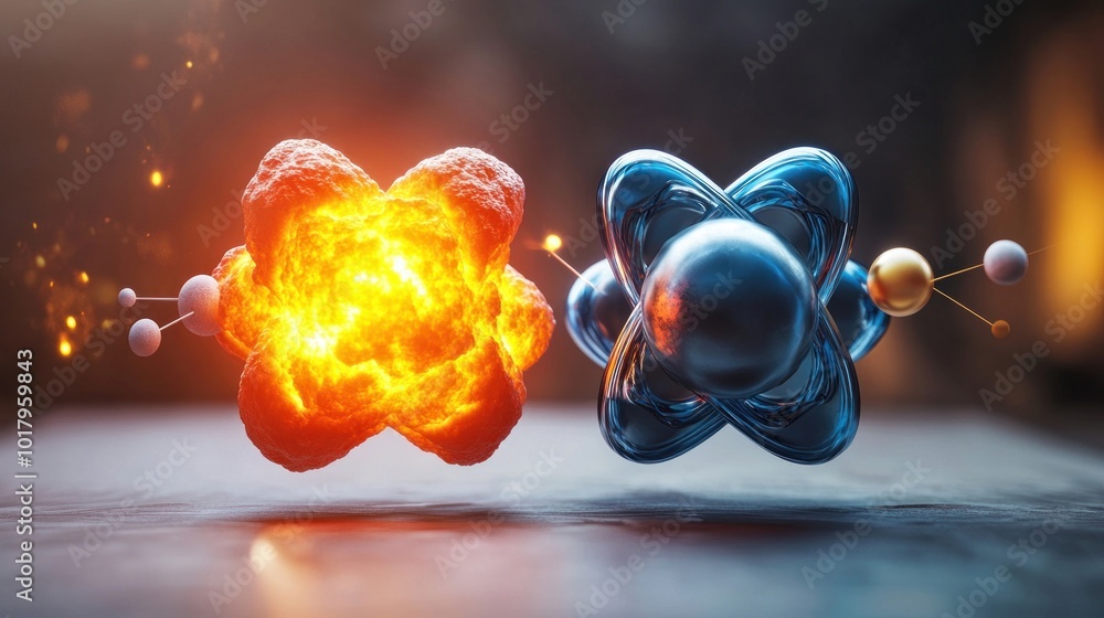 Aufkleber exploring the intricacies of atomic structure a journey through matter and energy
