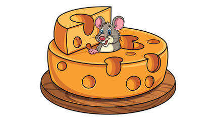 Cheese-Themed Cartoon Characters