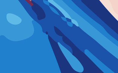 abstract background design in blue and red colors