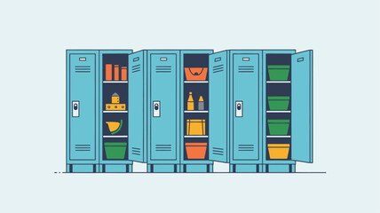 Locker Cabinets for Office & School Design