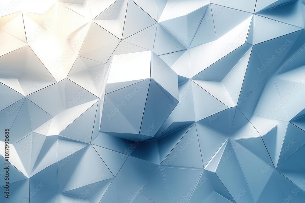 Poster a modern abstract background featuring a textured surface with geometric shapes and soft light, idea