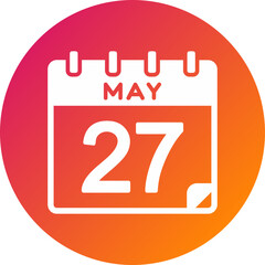 27 May Vector Icon Design
