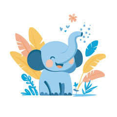 Adorable animal designs for t-shirts