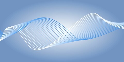 Unique and elegant abstract wave background